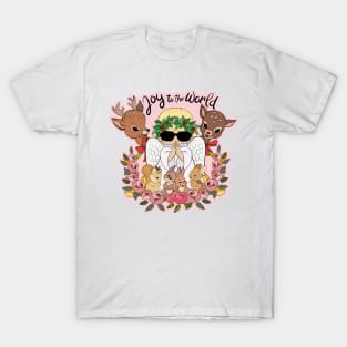 Joy to the World! Christmas Angel. T-Shirt